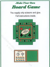 (image for) Miniature Board Game Kit for Dollhouses (2pc)