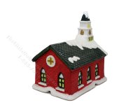 (image for) 1:48 Scale Christmas Church Dollhouse