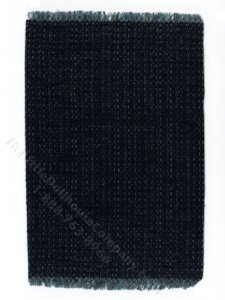 (image for) Miniature Woven Blue Rug for Dollhouses