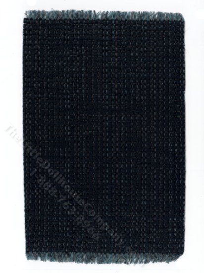 (image for) Miniature Woven Blue Rug for Dollhouses