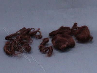 (image for) Miniature Partially Styled Brunette Doll Hair