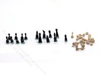 (image for) Miniature Chess Pieces Set for Dollhouses