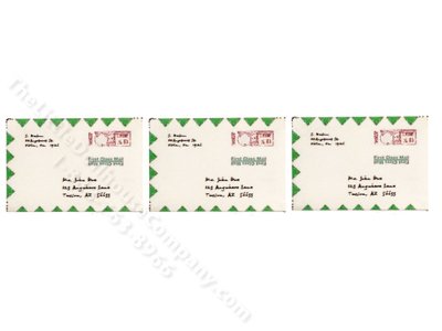 (image for) Miniature First Class Mailers for Dollhouses
