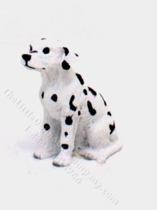 (image for) Miniature Dalmatian for Dollhouses