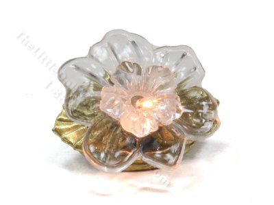 (image for) Miniature Flower Ceiling/Wall Light for Dollhouses