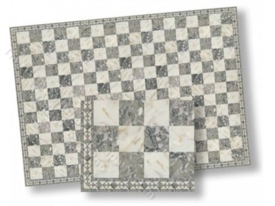 (image for) Dollhouse 1/2 Scale Model Faux Marble Tile