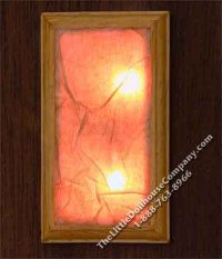 (image for) Dollhouse Scale Model 12v Plug In Ceiling or Wall Light