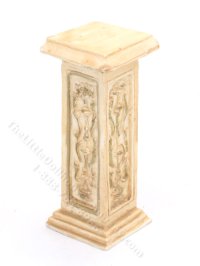 (image for) Miniature Tan French Pedestal for Dollhouses