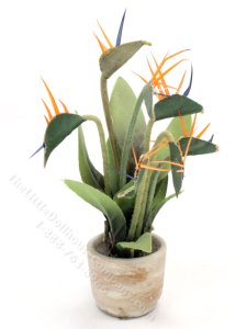 (image for) Miniature Birds of Paradise Plant for Dollhouses