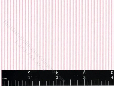 (image for) Pink Stripe Pattern Miniature Wallpaper for Dollhouses