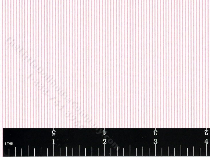 (image for) Pink Stripe Pattern Miniature Wallpaper for Dollhouses
