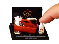 (image for) Miniature Shoe Polish Set for Dollhouses