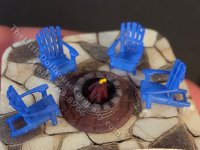 (image for) 1:144 Scale Campfire Lounge Kit