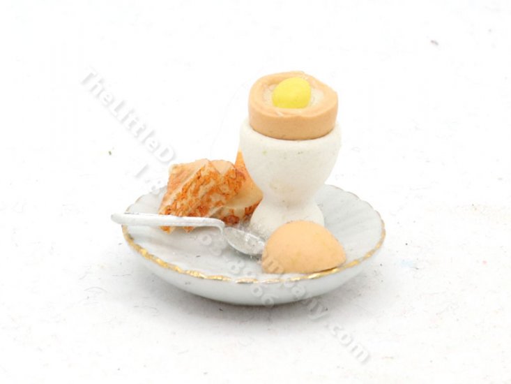 (image for) Miniature Hard Boiled Egg and Toast