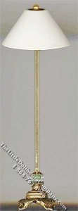 (image for) Dollhouse Scale Model Replica Victorian Floor Lamp with Bead