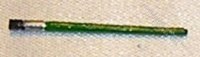 (image for) Miniature Artists Paint Brush Green for Dollhouses