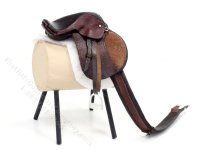 (image for) Miniature Saddle Stand for Dollhouses