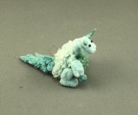 (image for) Dollhouse Scale Model Turquoise Dino