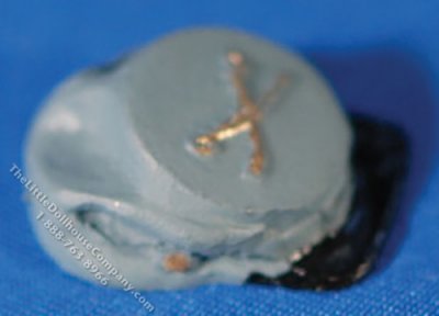 (image for) Miniature Hat, Civil War, Gray for Dollhouses