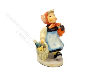 (image for) Vintage Miniature Collectible Olszewski Hummel 1989 "Visiting an Invalid" 256-P 1st Edition
