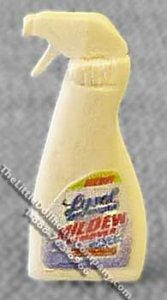 (image for) Miniature Bottle of Mold & Mildew Remover for Dollhouses