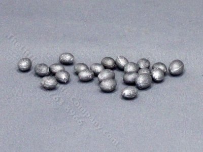 (image for) Miniature Set of 22 Pewter Eggs for Dollhouses