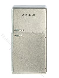 (image for) Miniature Silver 1950s Refrigerator for Dollhouses