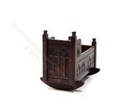 (image for) Miniature Handmade Cradle for Dollhouses