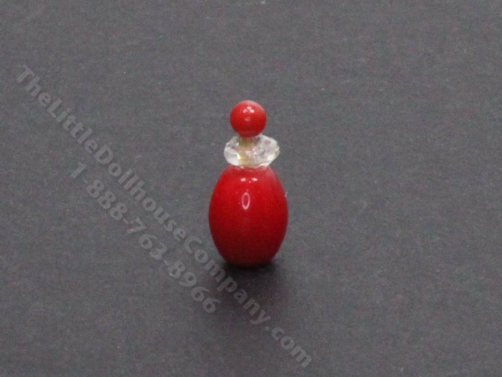 (image for) Miniature Glass Perfume Bottle for Dollhouses