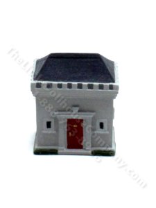 (image for) 1/144th Scale Miniature Metal House for Dollhouses