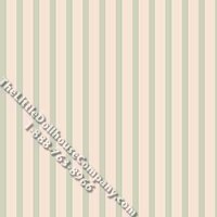 (image for) Carmen Green Stripe Pattern Miniature Wallpaper for Dollhouses