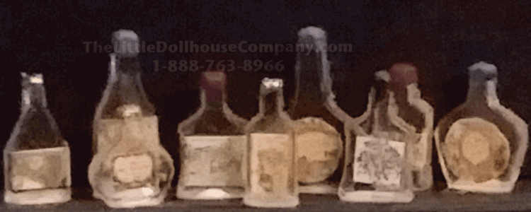 (image for) Miniature Shelf Filler Bottles