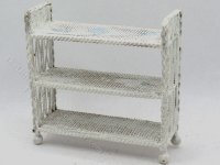 (image for) Miniature As-Is White Wire Shelves