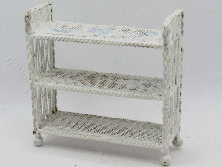 (image for) Miniature As-Is White Wire Shelves