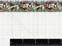 (image for) Dollhouse Scale Model Plaid Wallpaper with Border