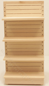 (image for) Miniature Slattwall Display Shelf