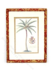 (image for) Miniature "The Coconut Tree" Replica Print for Dollhouses