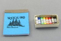 (image for) Sketch Pad and Pastels