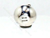 (image for) Handmade Miniature Sterling Silver Coffe Pot