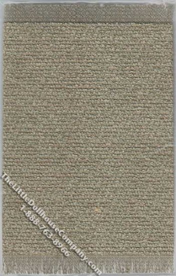 (image for) Miniature Green Burber Rug