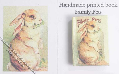 (image for) Miniature Book: 'Family Pets'