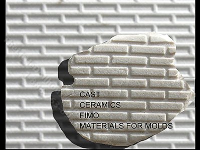 (image for) Dollhouse Scale Model Brick Mold