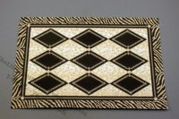 (image for) Dollhouse Scale Model Safari Carpet