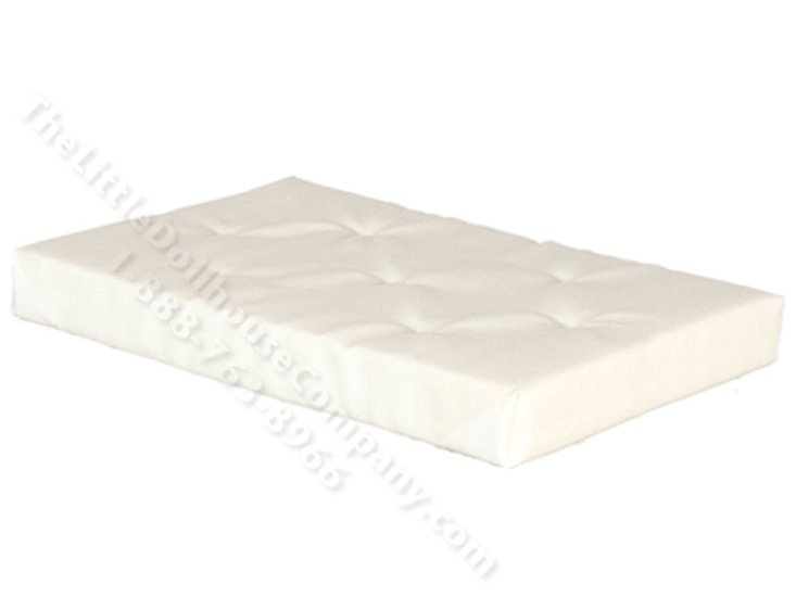 (image for) Miniature Double Mattress for Dollhouses