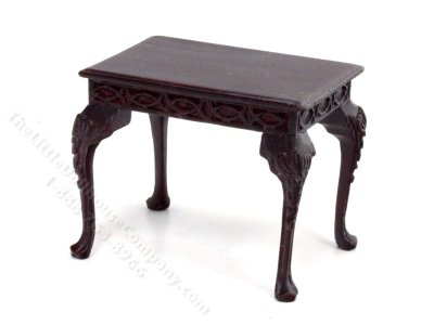 (image for) Miniature Handmade Carved Occasional Table for Dollhouses