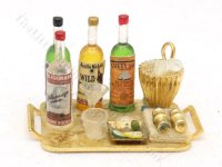 (image for) Miniature Bar Tray with Accessories