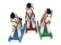 (image for) Miniature Rocking Horse by Sue Wilkes of Shoebutton Bears