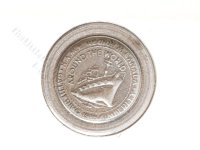 (image for) Miniature "Around The World" N.A.M.E. Commemorative Pewter Plate