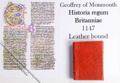 (image for) Miniature Book: 'Historia Regum Britanniae'