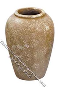 (image for) Miniature Large Size Resin Patio Jar for Dollhouses